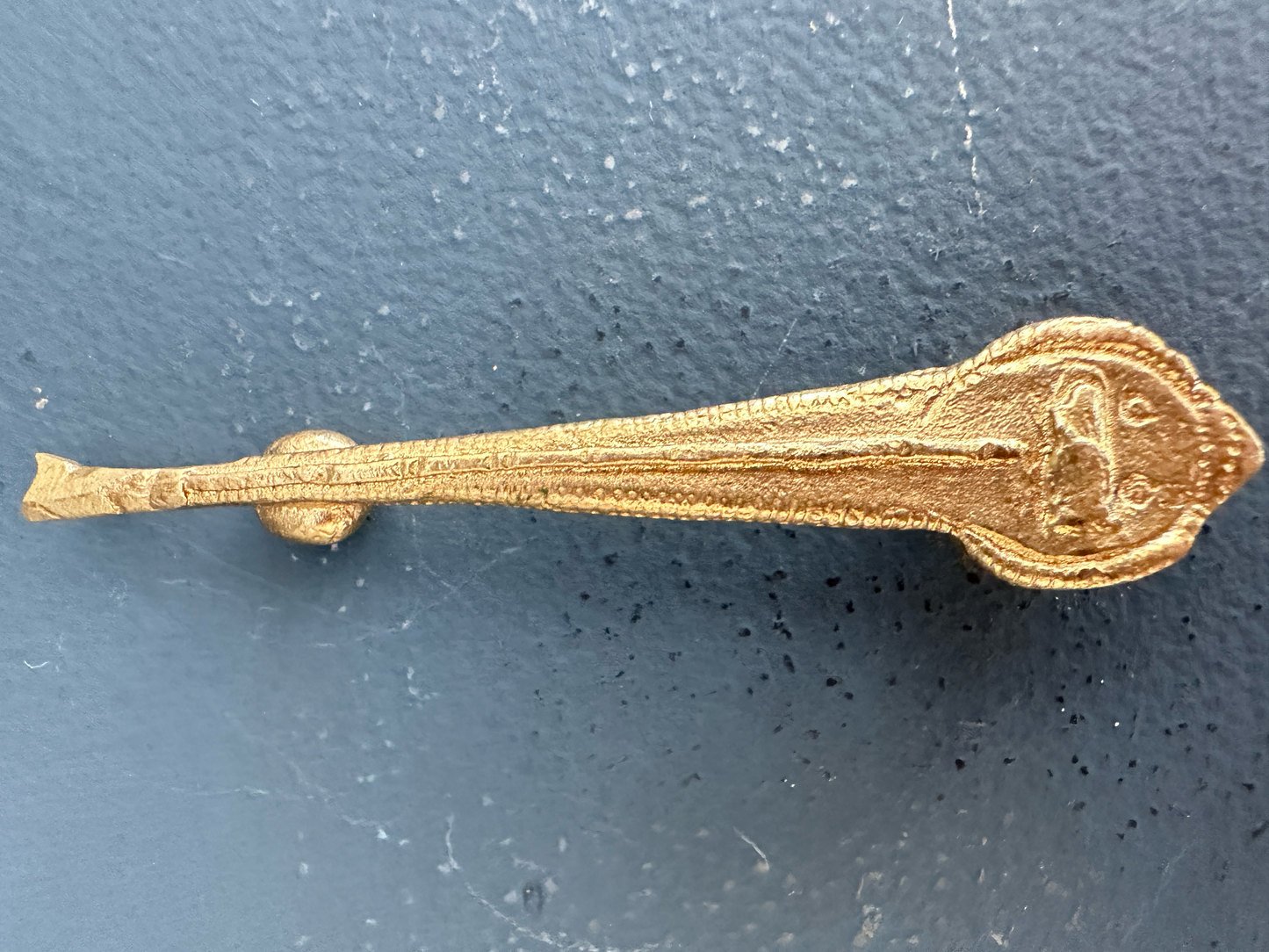 Saraswati Statue - Lost Wax Method Sculpture 5" - The Golden Heritage #