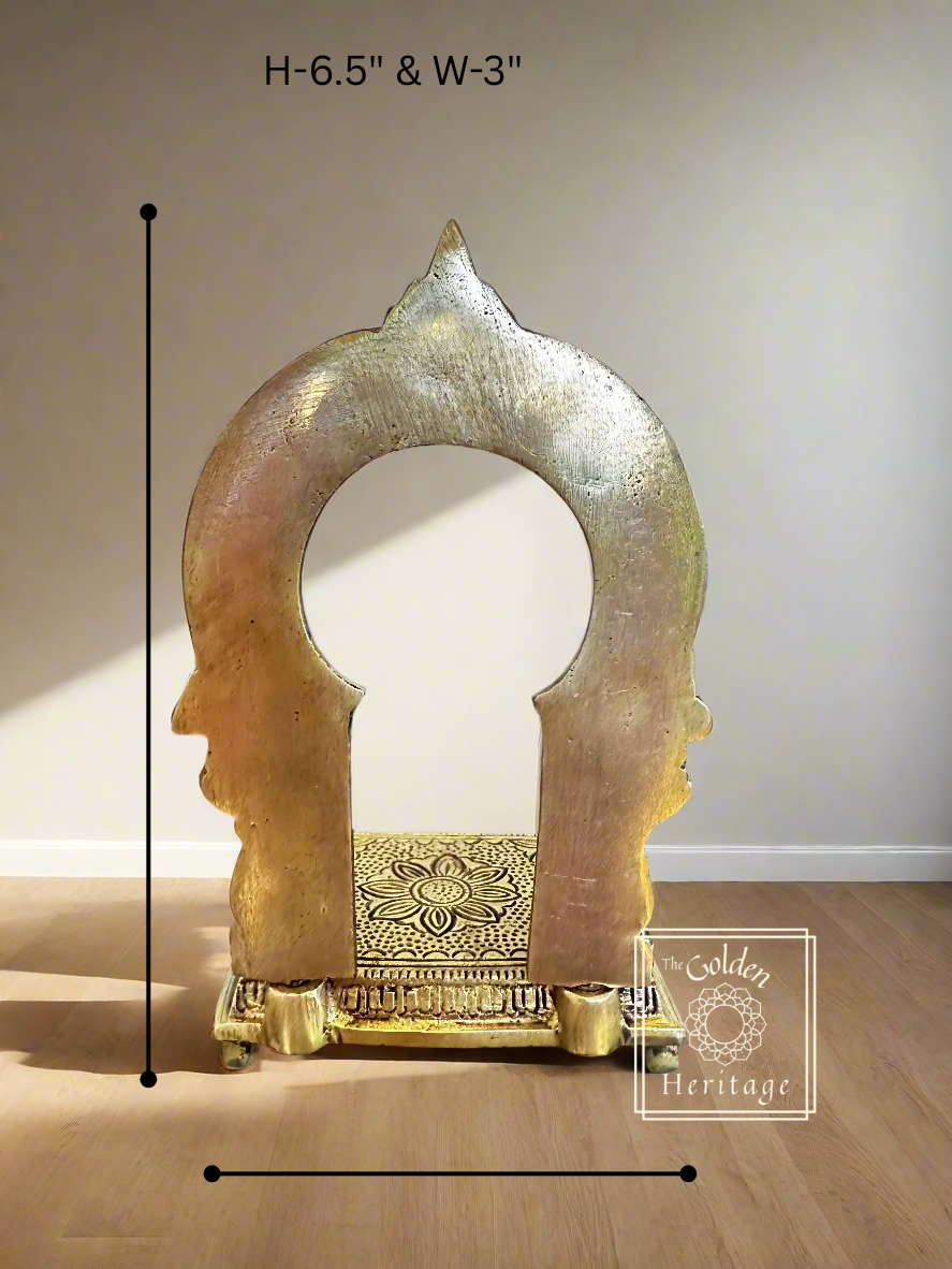 Brass Prabhavali Temple for your God - The Golden Heritage #