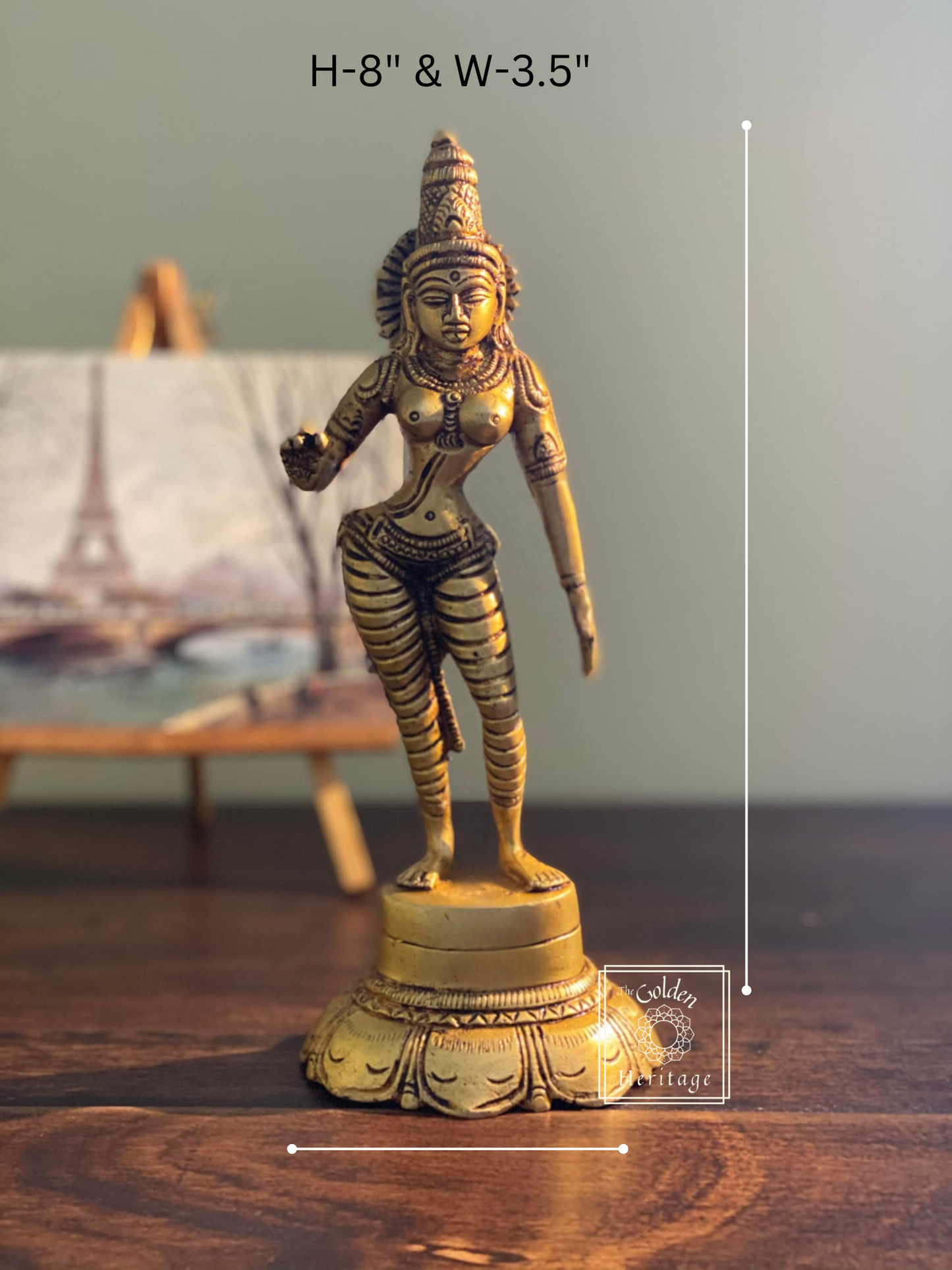 Parvati Shivakami Sculpture,Parvathi - The Golden Heritage #