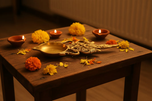 Brass dhop aarthi for Pooja