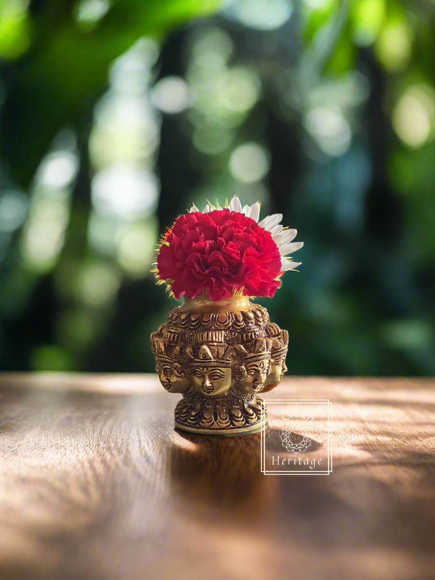 Indian traditional Kalash, Lakshmi kalash, Flower vase - The Golden Heritage #