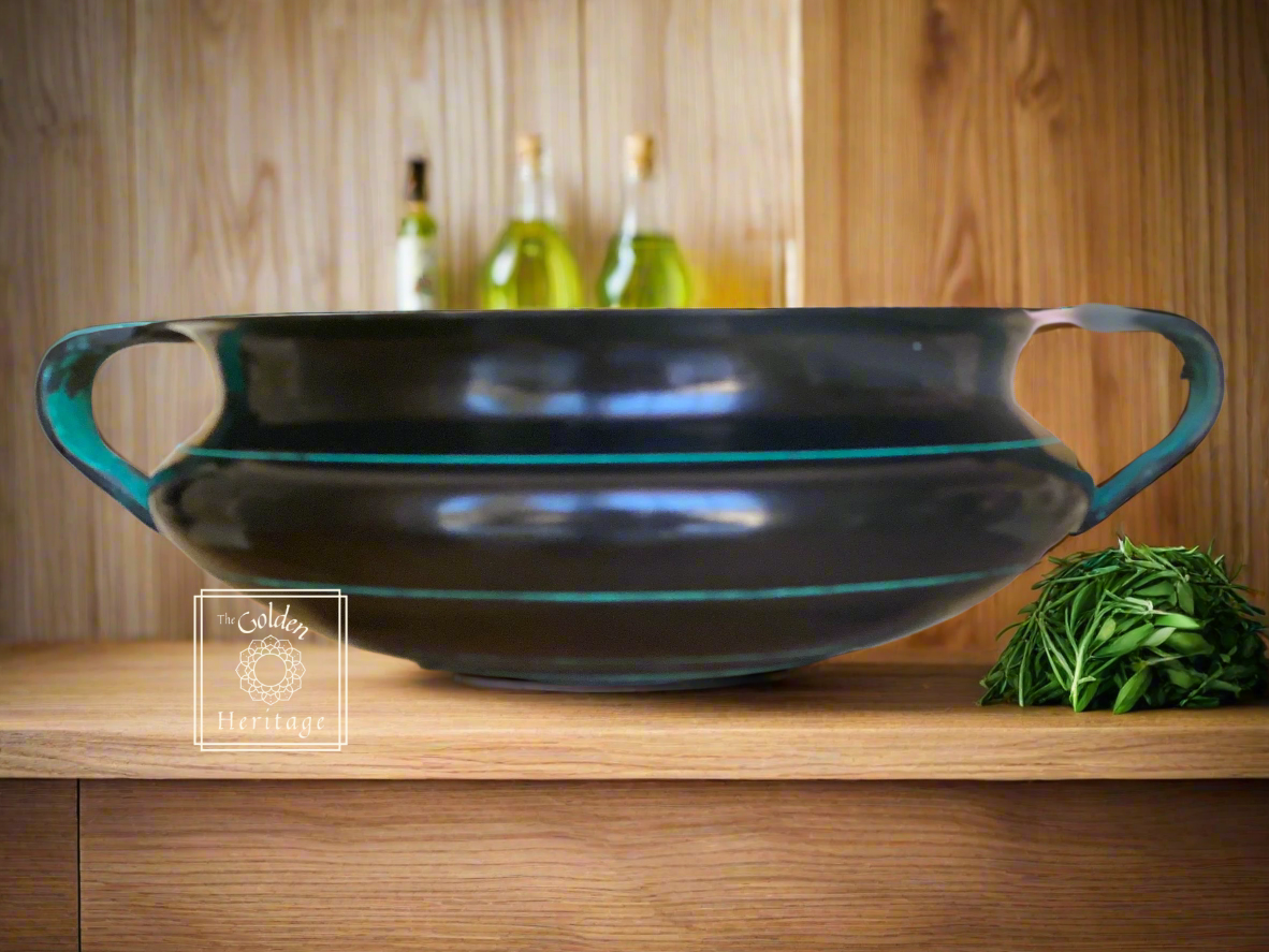 Traditional Brass Urli , South Indian Cooking Utensil - The Golden Heritage #