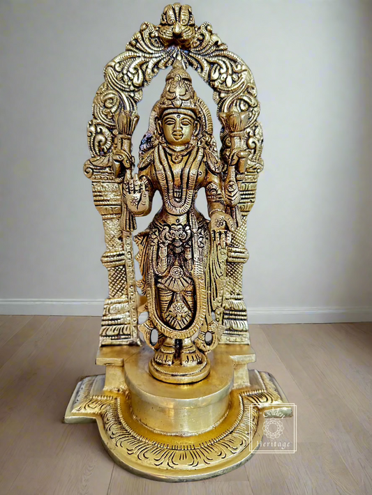 Set of 2 Lakshmi-Narayana idols set