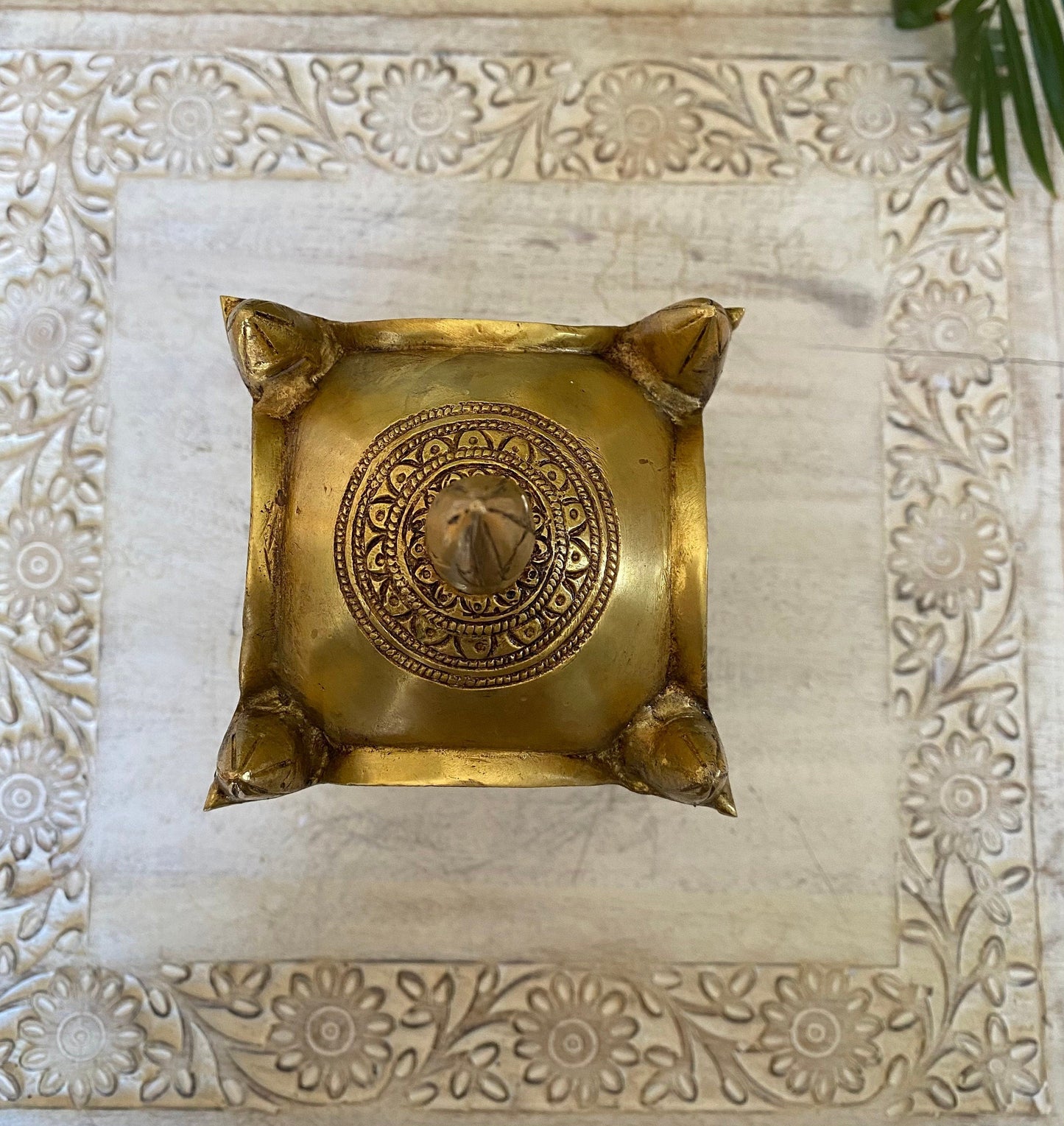 Brass Temple, Pooja mandir for home - The Golden Heritage #