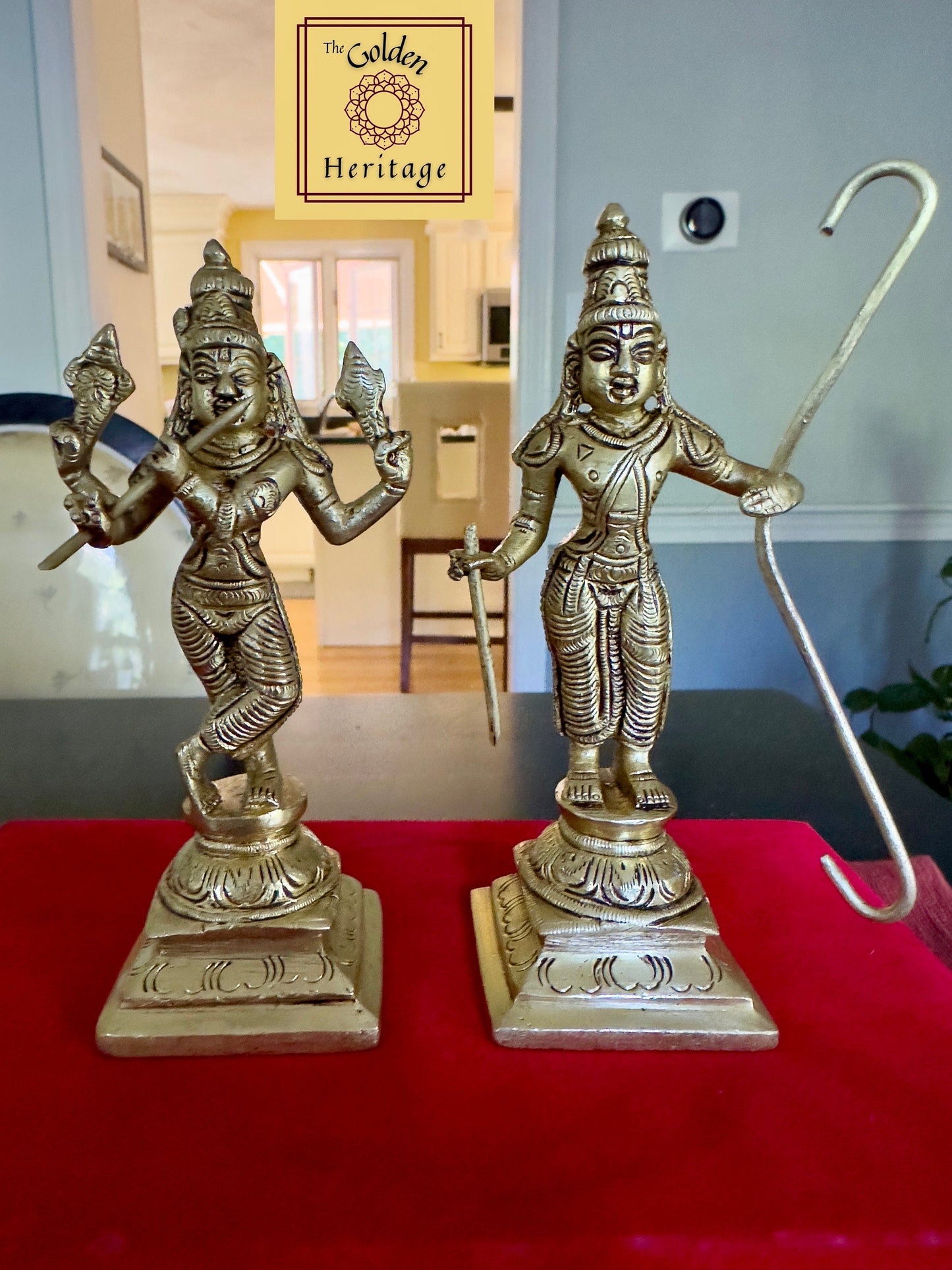 Brass Dashavtara statue - Set of 10 statues - The Golden Heritage #