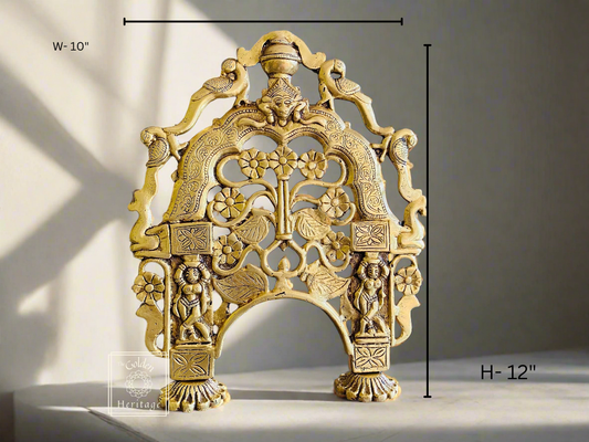 Brass Prabhvali large frame - The Golden Heritage #