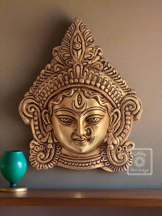 Auspicious Durga Wall Decor - Indian Goddess Kali - The Golden Heritage #