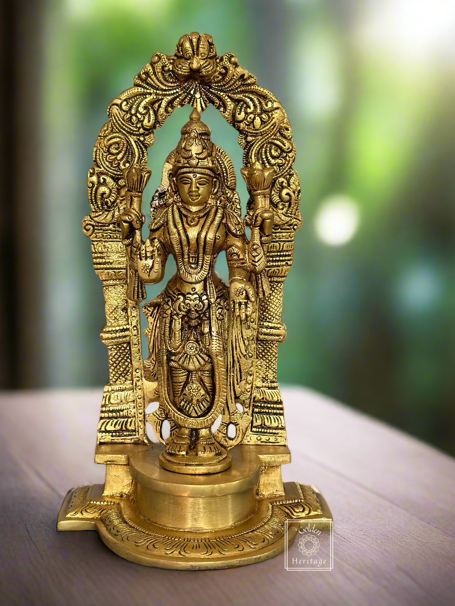 Set of 2 Lakshmi-Narayana idols set