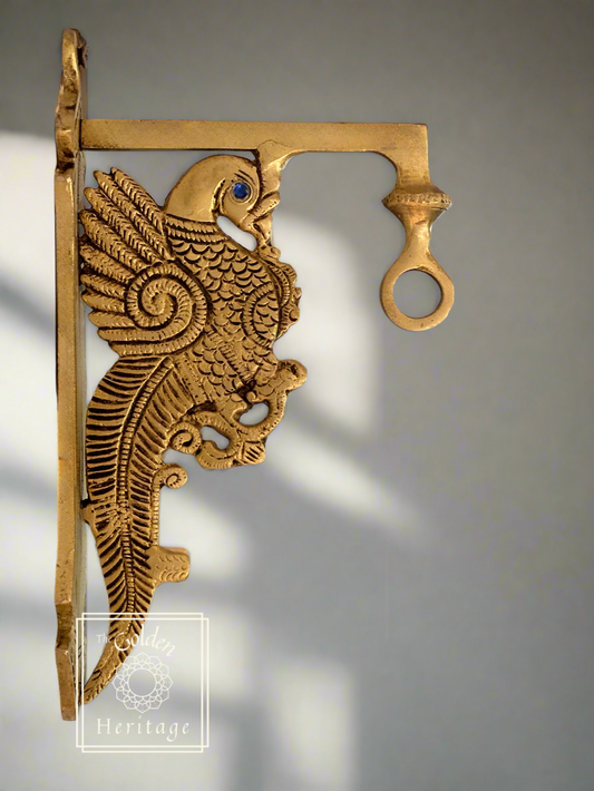 Peacock design Hook hanging lamp, Bracket for décor your entrance