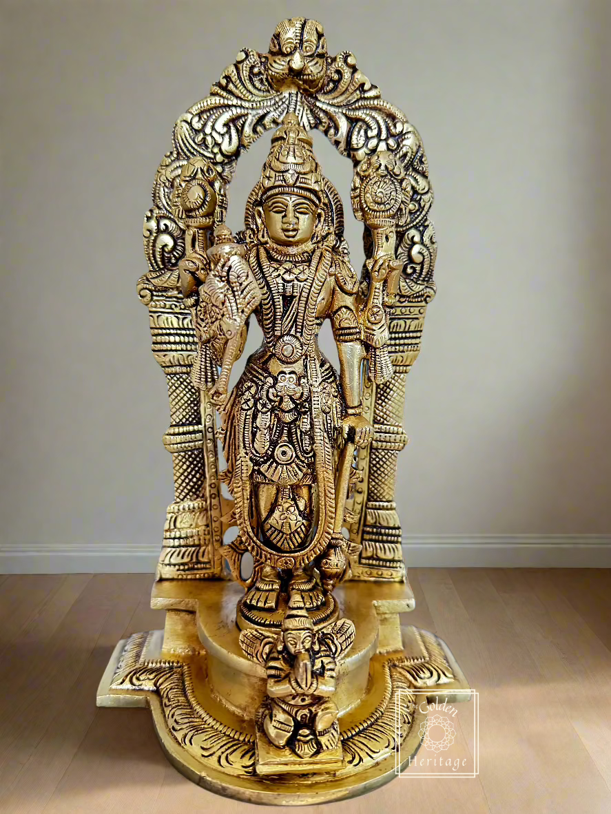 Set of 2 Lakshmi-Narayana idols set