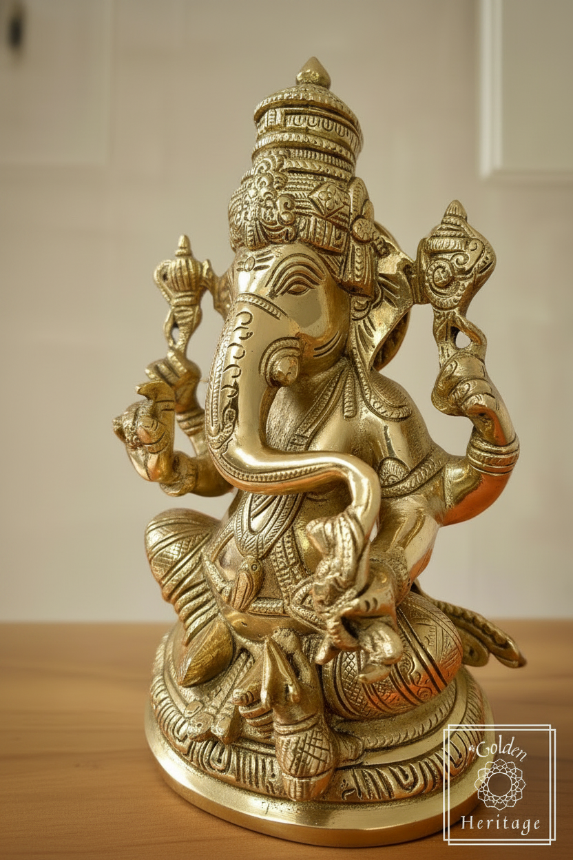 Vinayaka idol 9.5"