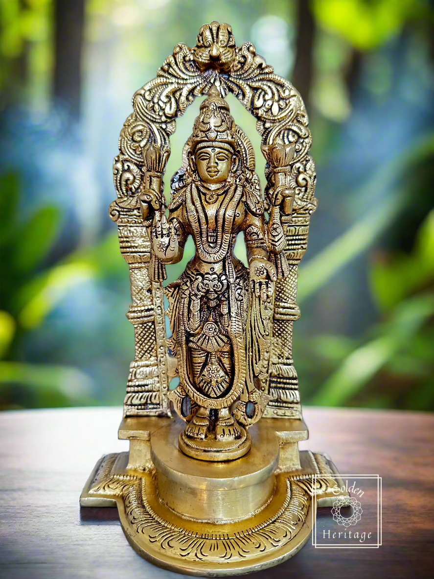 Set of 2 Lakshmi-Narayana idols set