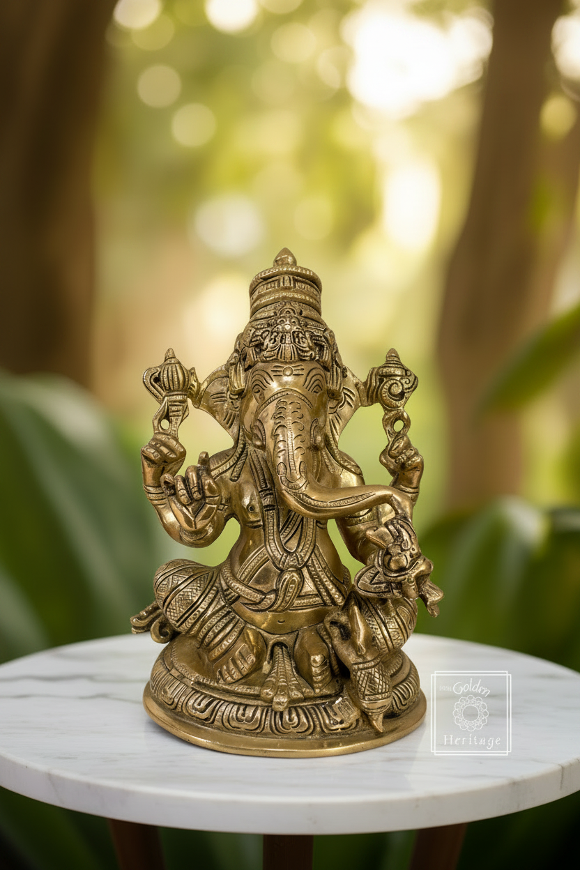 Vinayaka idol 9.5"