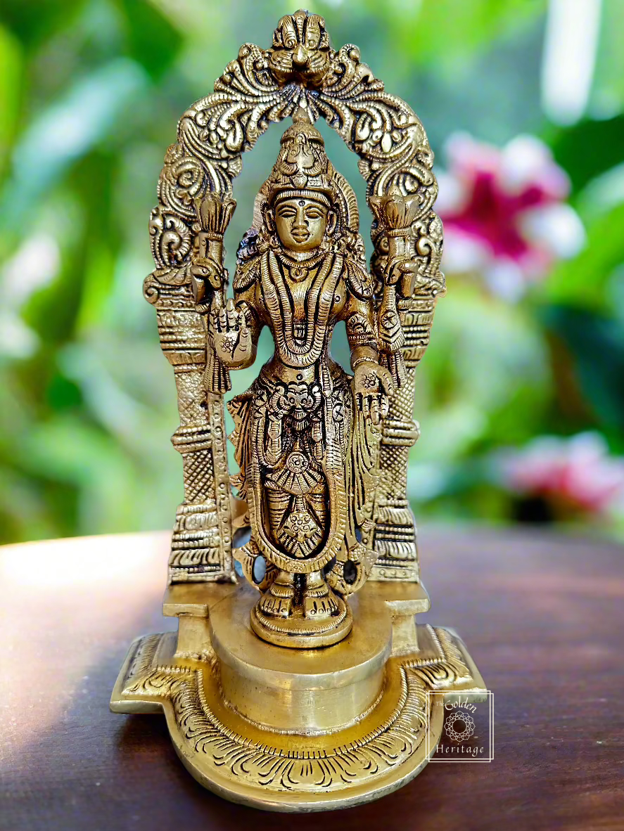 Set of 2 Lakshmi-Narayana idols set
