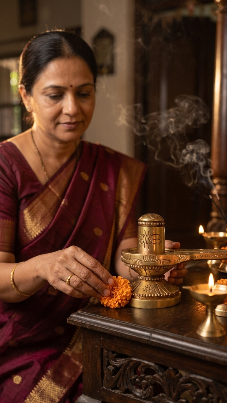 Brass Shiva Lingam, Shivling